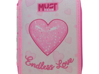 Σχολική Κασετίνα Διπλή Γεμάτη Must Team Compact Endless Love 000587762